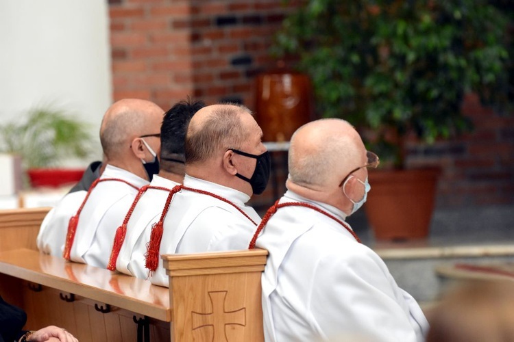 Pogrzeb Kazimierza Stachonia, wieloletniego kościelnego w Świdnicy