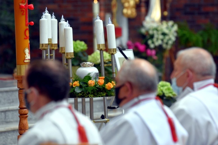 Pogrzeb Kazimierza Stachonia, wieloletniego kościelnego w Świdnicy