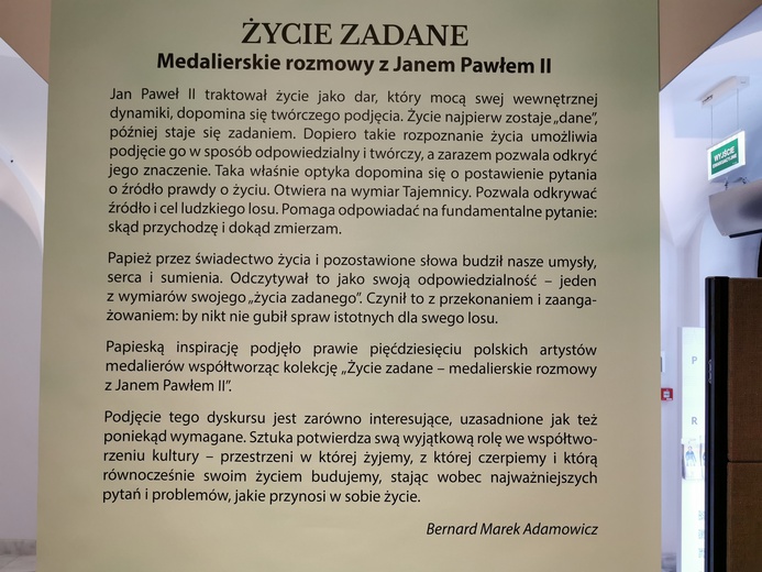 Wystawa medalierska. Życie ZaDane w MAW