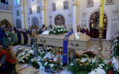 Pogrzeb ks. inf. Czesława Wali