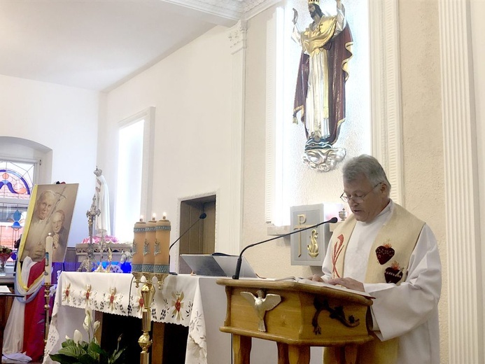 Pierwsza sobota miesiaca w sanktuarium MB Fatimskiej w Polanicy-Zdrój Sokołówce.