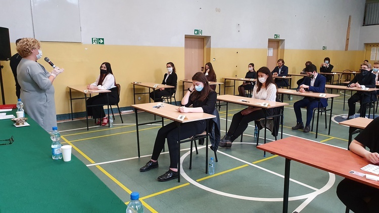 Pierwsze chwile na maturze 2020