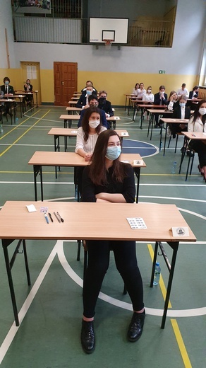 Pierwsze chwile na maturze 2020