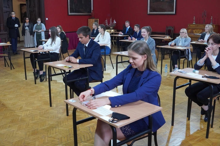 Pierwsze chwile na maturze 2020