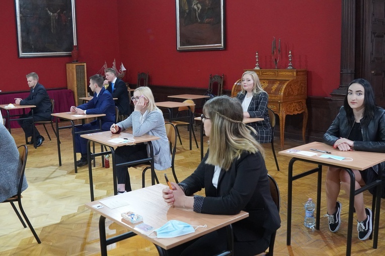 Pierwsze chwile na maturze 2020