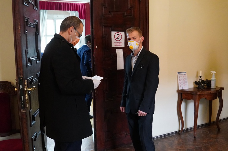 Pierwsze chwile na maturze 2020