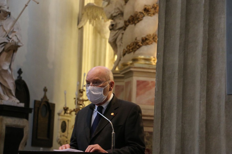 Pogrzeb prof. Stanisława Grodziskiego