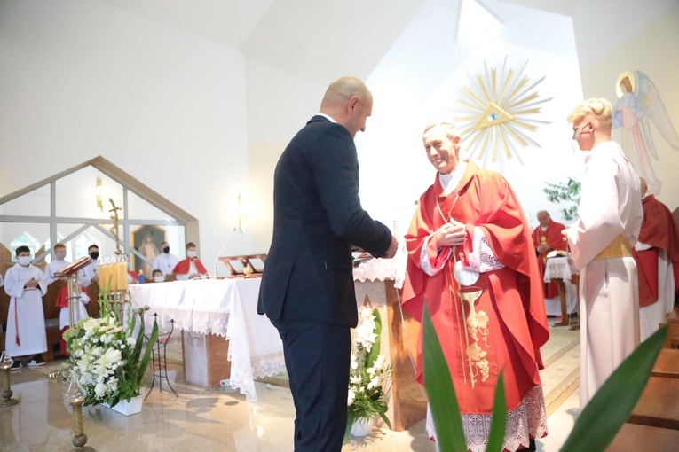 Bierzmowanie w Królowej Górnej