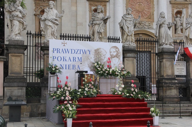 Centralna procesja Bożego Ciała w Krakowie