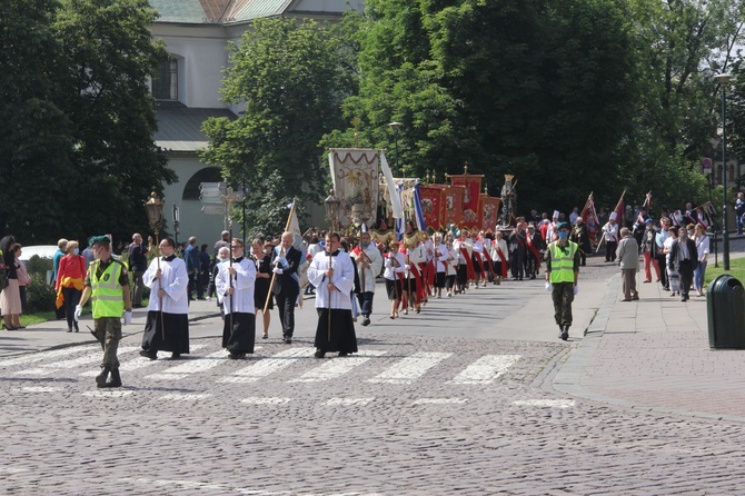 Centralna procesja Bożego Ciała w Krakowie