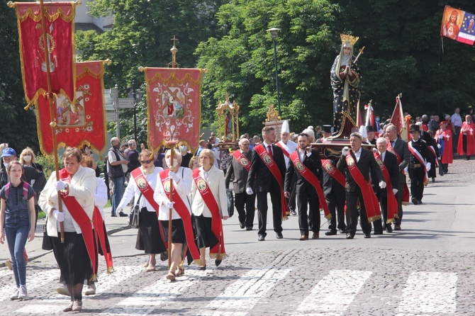 Centralna procesja Bożego Ciała w Krakowie