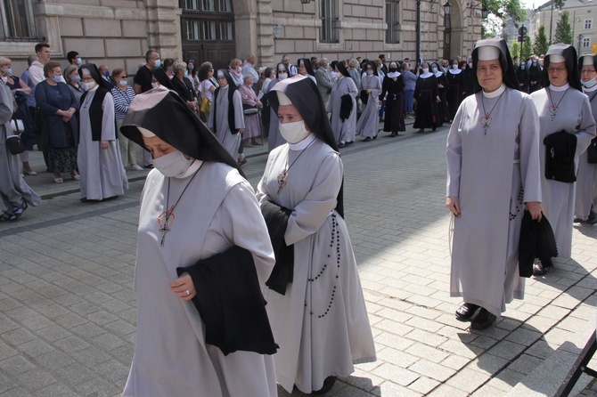 Centralna procesja Bożego Ciała w Krakowie