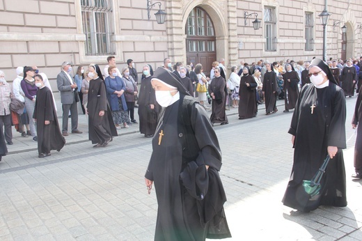 Centralna procesja Bożego Ciała w Krakowie