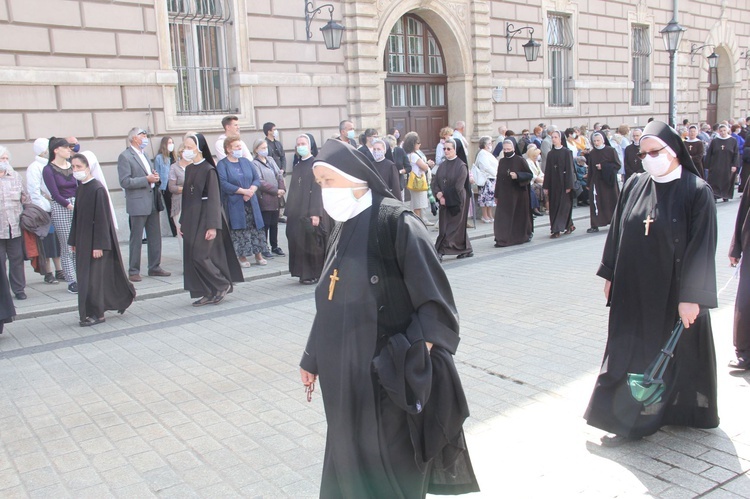 Centralna procesja Bożego Ciała w Krakowie