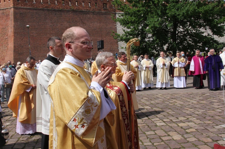 Centralna procesja Bożego Ciała w Krakowie