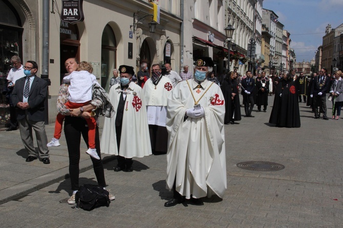 Centralna procesja Bożego Ciała w Krakowie