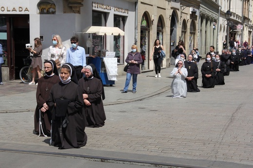 Centralna procesja Bożego Ciała w Krakowie