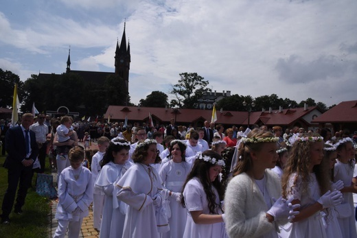 Boże Ciało i I Komunia w Szczepanowie 