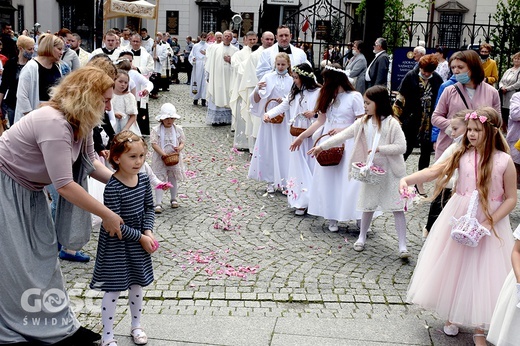 Boże Ciało z trzema biskupami w Świdnicy