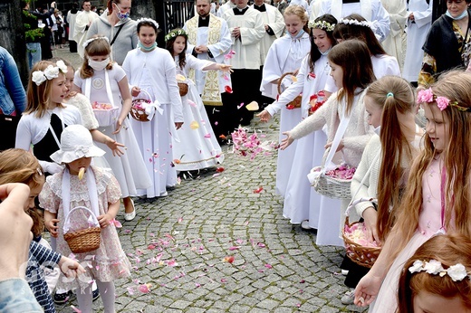 Boże Ciało z trzema biskupami w Świdnicy