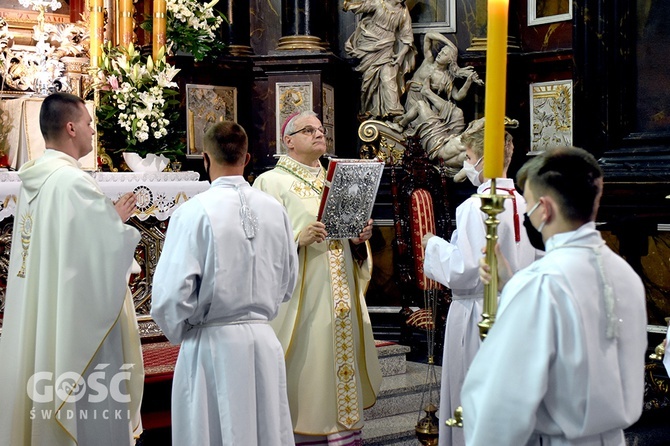 Boże Ciało z trzema biskupami w Świdnicy