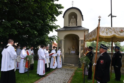 Boże Ciało i I Komunia w Szczepanowie 