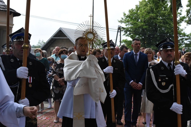 Boże Ciało i I Komunia w Szczepanowie 