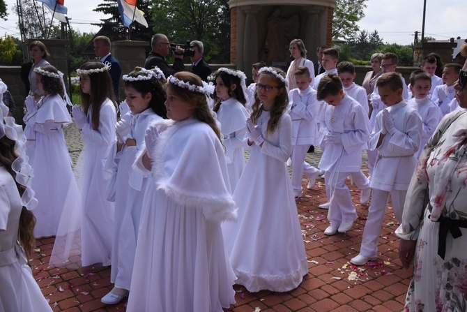 Boże Ciało i I Komunia w Szczepanowie 