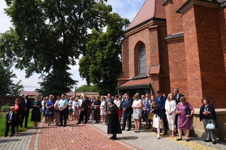 Boże Ciało i I Komunia w Szczepanowie 