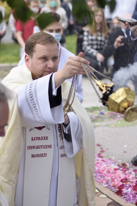 Boże Ciało w parafii św. Jadwigi na wrocławskim Kozanowie