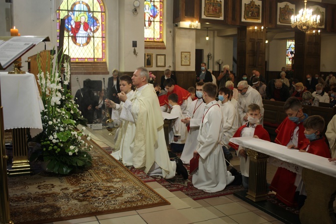 Boże Ciało w parafii św. Jadwigi na wrocławskim Kozanowie