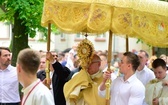 Olsztyn. Centralna procesja Bożego Ciała