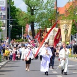 Olsztyn. Centralna procesja Bożego Ciała