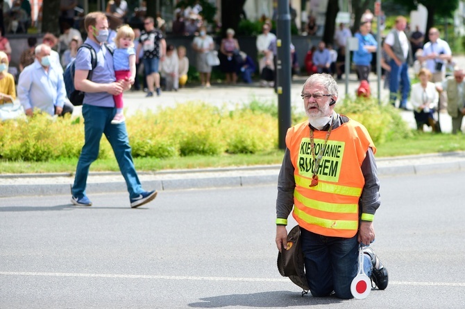 Olsztyn. Centralna procesja Bożego Ciała