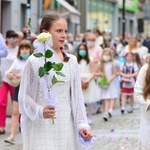 Olsztyn. Centralna procesja Bożego Ciała