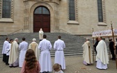 Uroczystości Bożego Ciała w katowickiej katedrze.