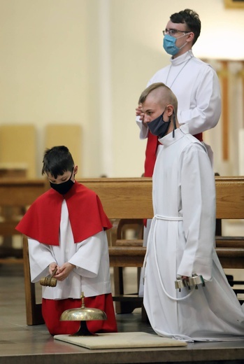 Uroczystości Bożego Ciała w katowickiej katedrze.