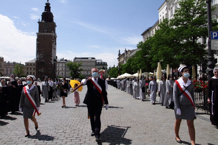 Boże Ciało w Krakowie 2020