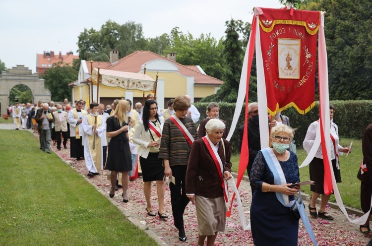 Boże Ciało w parafii pw. św. Mikołaja w Głogowie