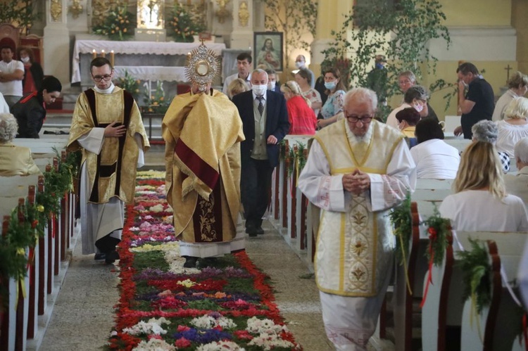 Boże Ciało w parafii pw. św. Mikołaja w Głogowie