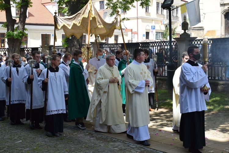 Sandomierz. Procesja Bożego Ciała