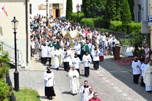 Sandomierz. Procesja Bożego Ciała