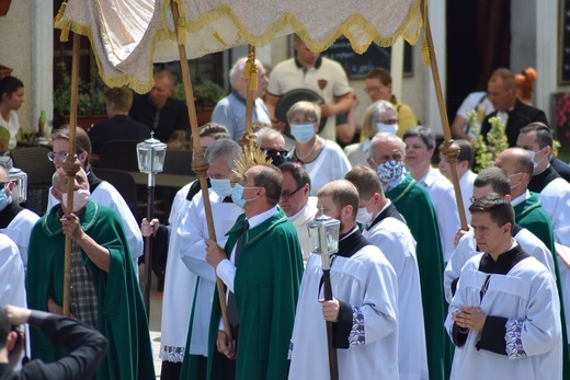 Sandomierz. Procesja Bożego Ciała