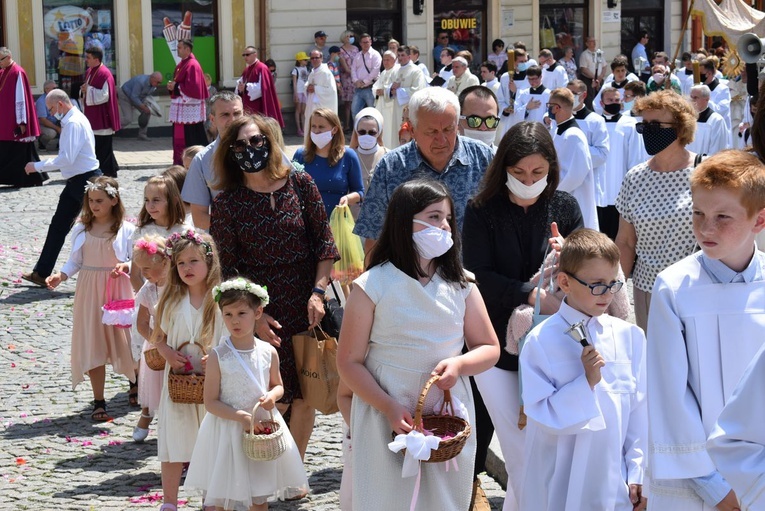 Sandomierz. Procesja Bożego Ciała