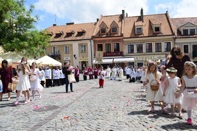 Sandomierz. Procesja Bożego Ciała