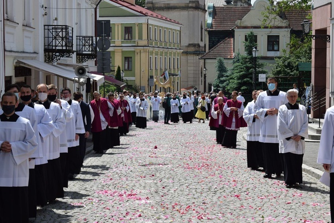 Sandomierz. Procesja Bożego Ciała