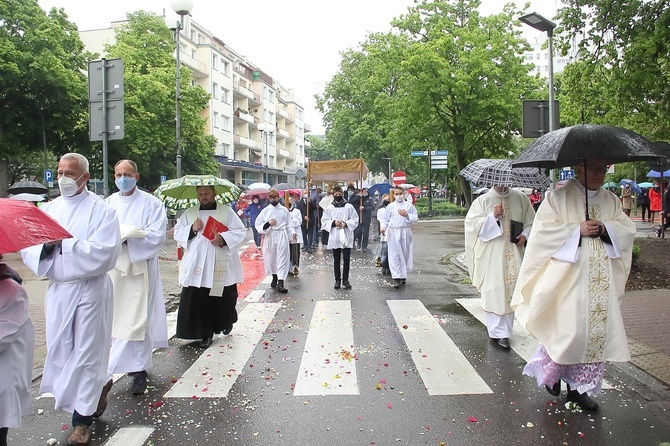 Procesja Bożego Ciała w Kołobrzegu