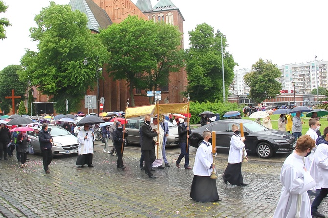 Procesja Bożego Ciała w Kołobrzegu