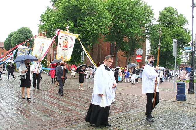 Procesja Bożego Ciała w Kołobrzegu