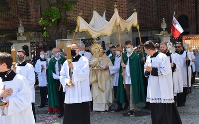 Sandomierz. Procesja Bożego Ciała